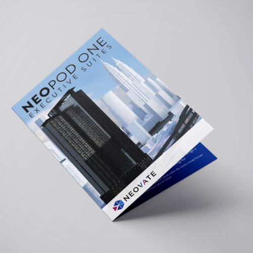 Neopod One Double Folded Brochure Design & Print